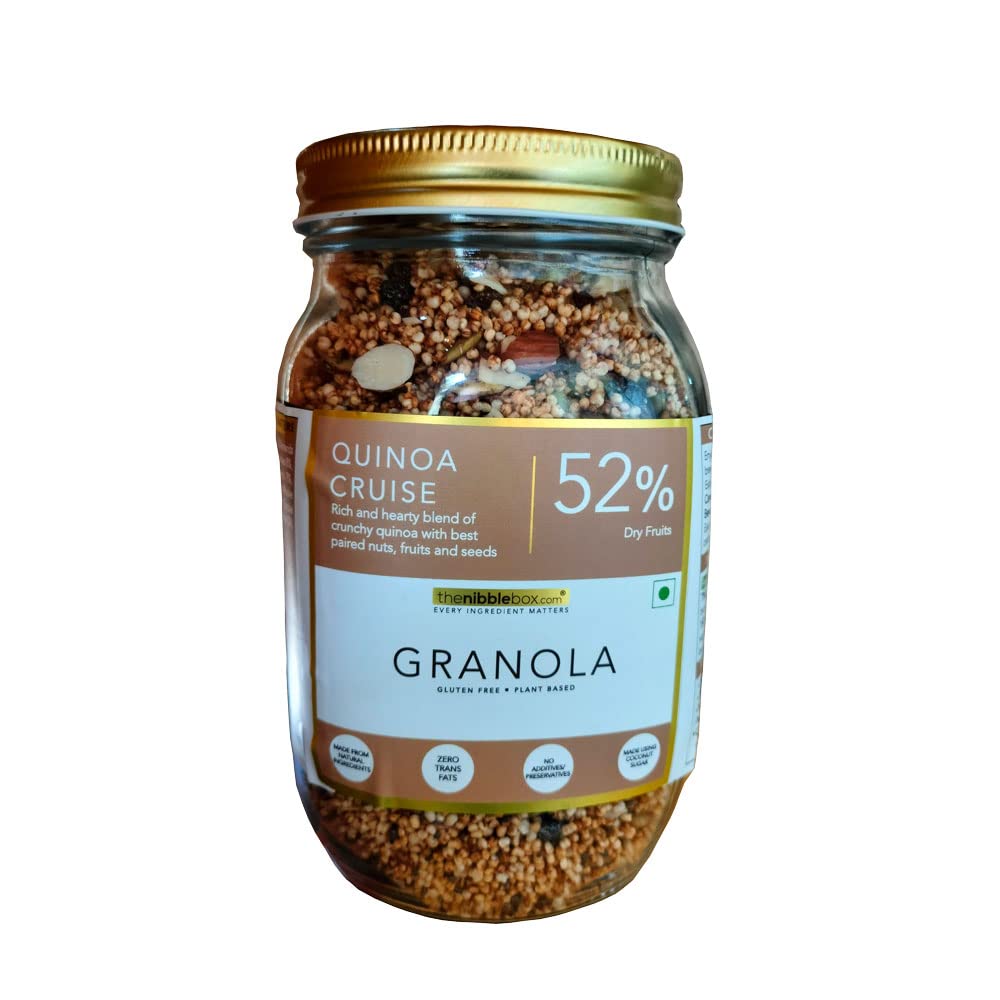 THE NIBBLE BOX QUINOA CRSE GRNL JAR 350G - SuperMarcheStore
