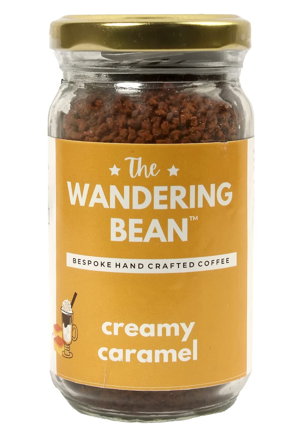 THE WANDERING BEAN CREAMY CARAMEL COFFEE 60 GM - SuperMarcheStore