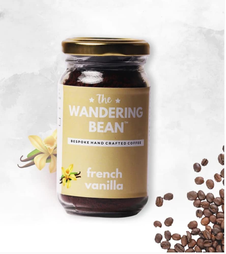THE WANDERING BEAN FRENCH VANILLA COFFEE 60 GM - SuperMarcheStore