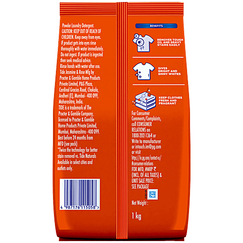 TIDE DOUBLE POWER JASMINE &ROSE 1KGG - SuperMarcheStore