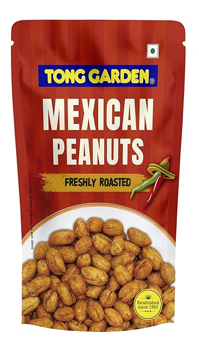 TONG GARDEN MEXICAN STYLE PEANUTS 80 GM - SuperMarcheStore