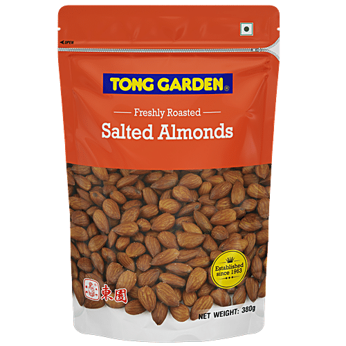 TONG GARDEN SALTED ALMONDS 400 GM - SuperMarcheStore