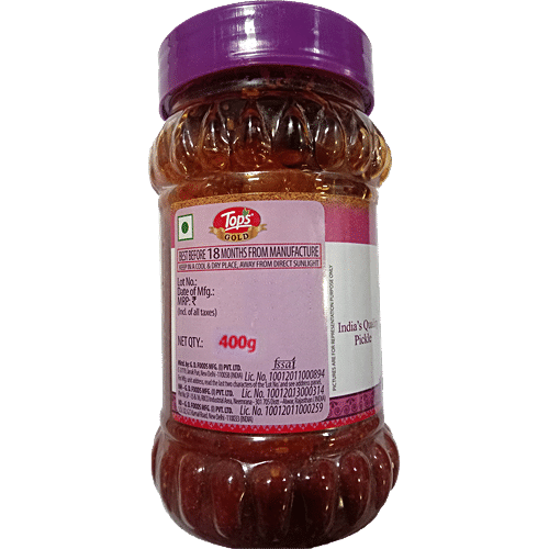 TOPS GOLD SWEET LIME PICKLE 400 GM N - SuperMarcheStore
