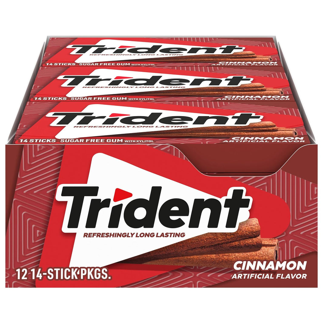 TRIDENT CHEWING GUM CINNAMON - SuperMarcheStore