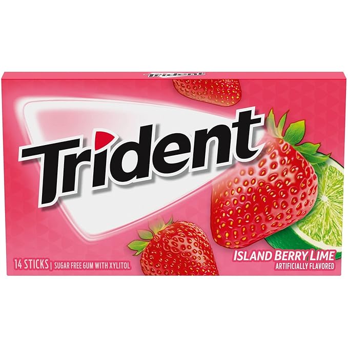 TRIDENT ISLAND BERRY LIME FLAVOR - SuperMarcheStore
