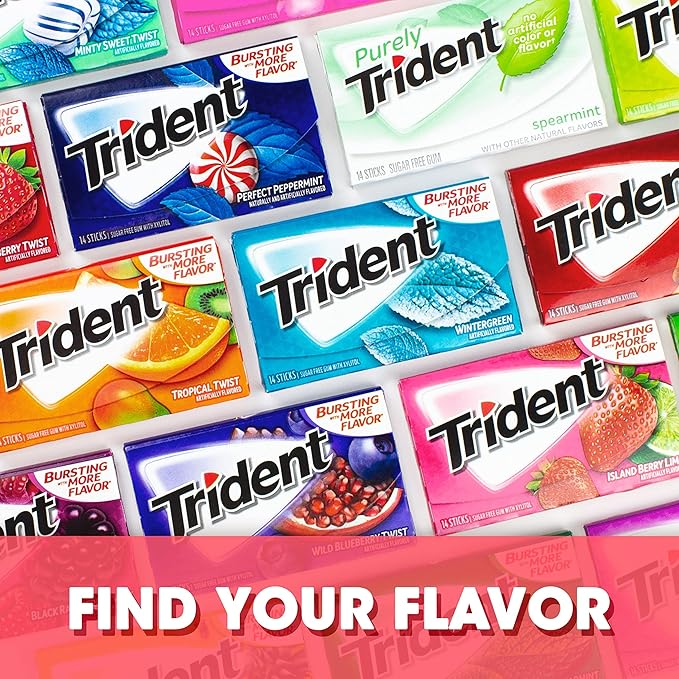 TRIDENT ISLAND BERRY LIME FLAVOR - SuperMarcheStore