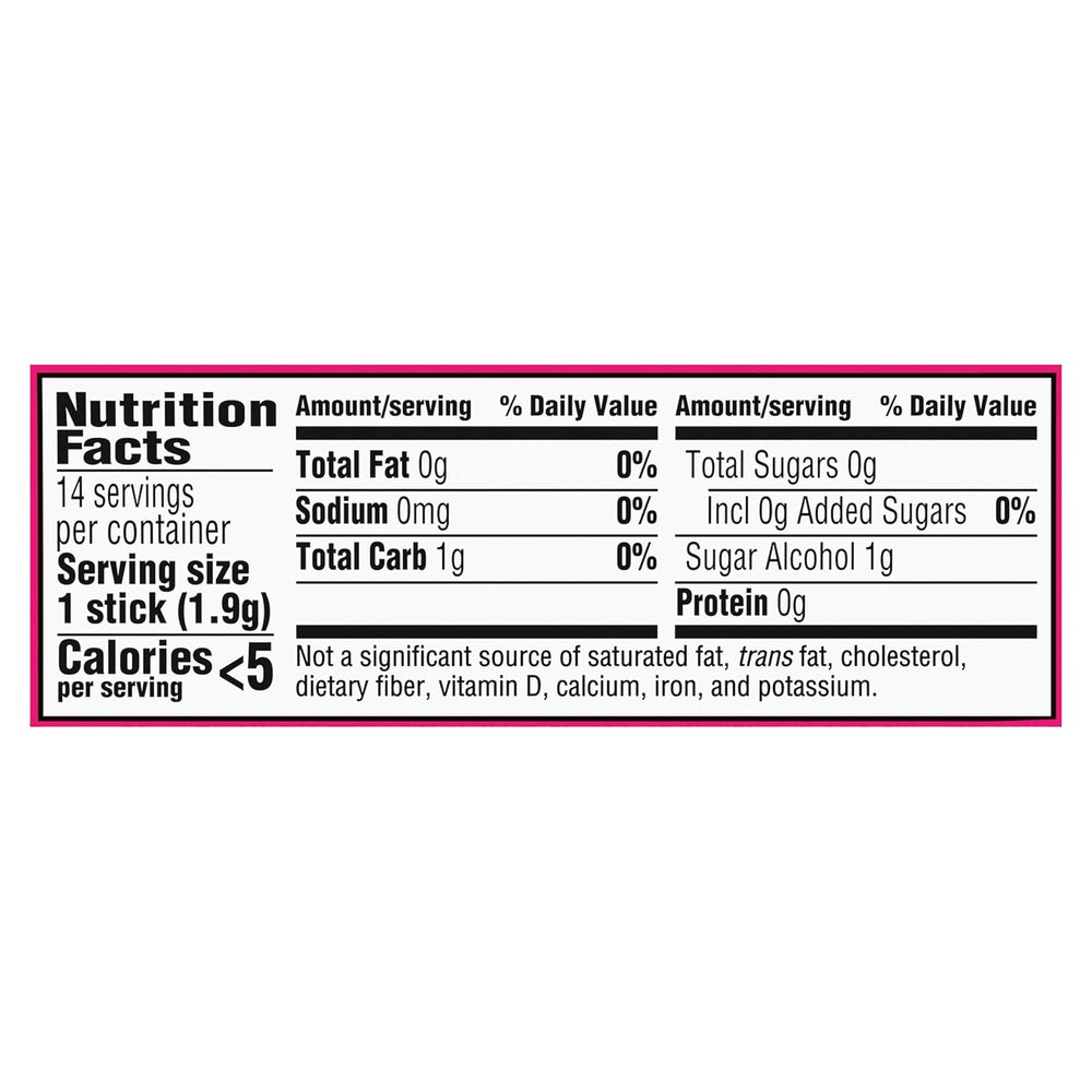 TRIDENT SUGAR FREE GUM WITH XYLITOL BUBBLEGUM 14N - SuperMarcheStore
