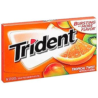 TRIDENT TROPICAL TWIST FLAVOR - SuperMarcheStore