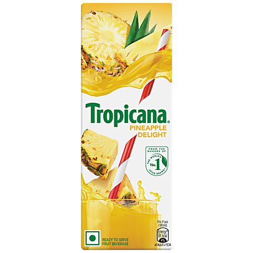 TROPICANA PINEAPPLE DELIGHT 180 ML - SuperMarcheStore