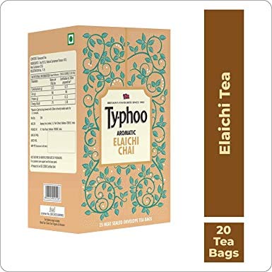 TYPHOO AROMATIC ELAICHI CHAI 25 TEA BAGS - SuperMarcheStore