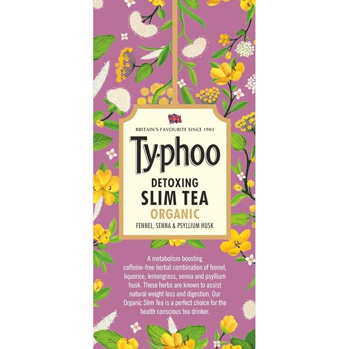 TYPHOO DETOXING ORGANIC SLIM TEA 25 TEA BAGS - SuperMarcheStore