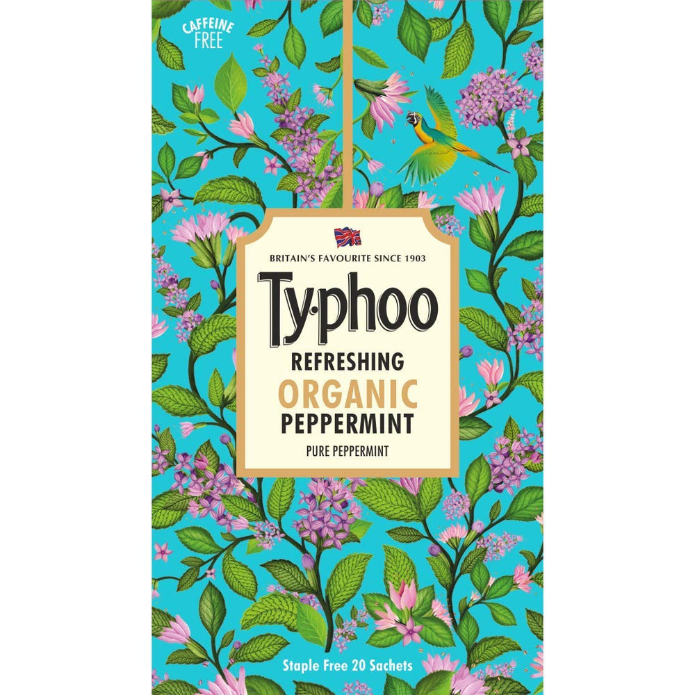 TYPHOO REFRESHING ORGANIC PEPPERMINT 20 TEA BAGS - SuperMarcheStore