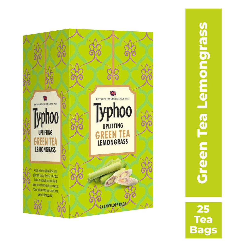 TYPHOO TEA BAG GREEN LEMONGRASS BX 25P - SuperMarcheStore