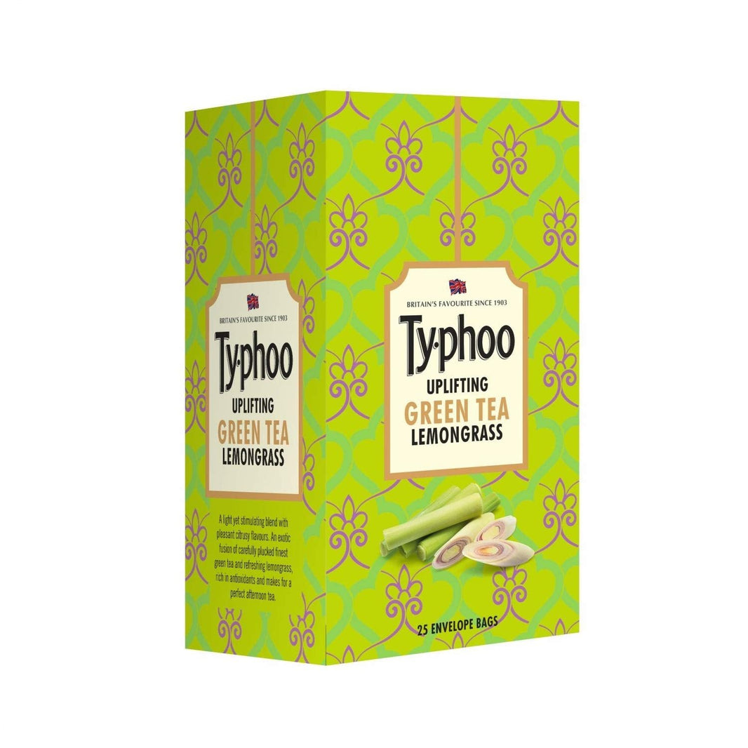 TYPHOO TEA BAG GREEN LEMONGRASS BX 25P - SuperMarcheStore