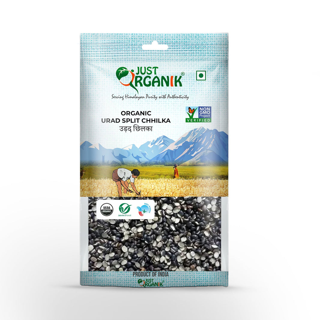 JUST ORGANIK URAD SPLIT CHHILKA 500G