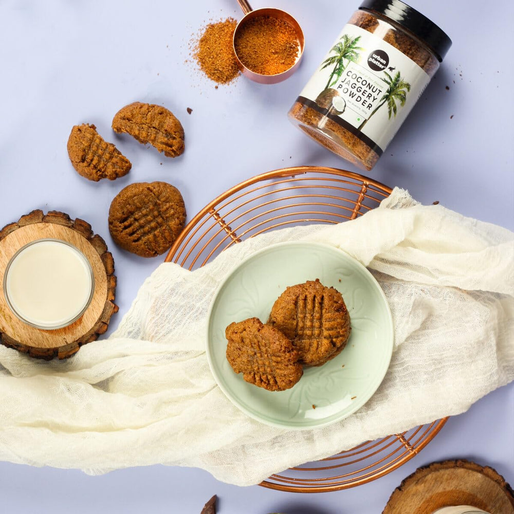 URBAN PLATER ORGANIC COCONUT JAGGERY SUGAR POWDER 350GM - SuperMarcheStore