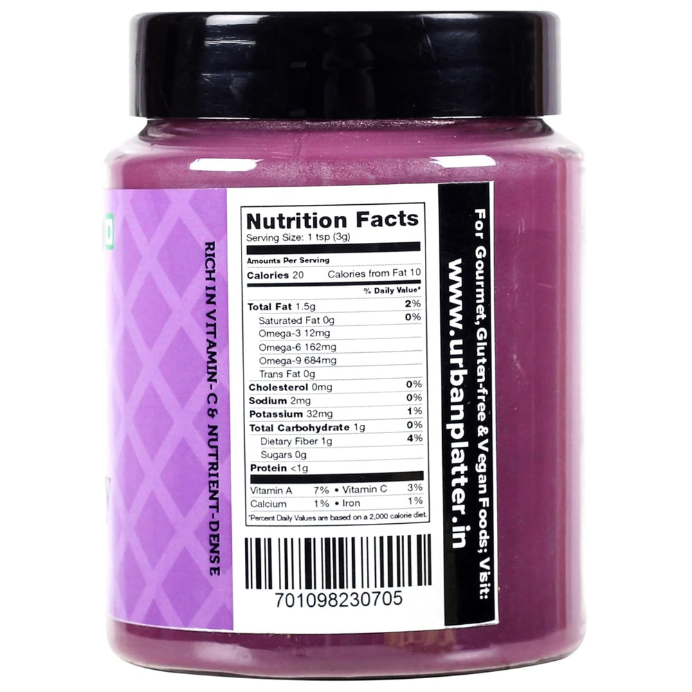 URBAN PLATTER ACAI BERRY POWDER 400GM - SuperMarcheStore