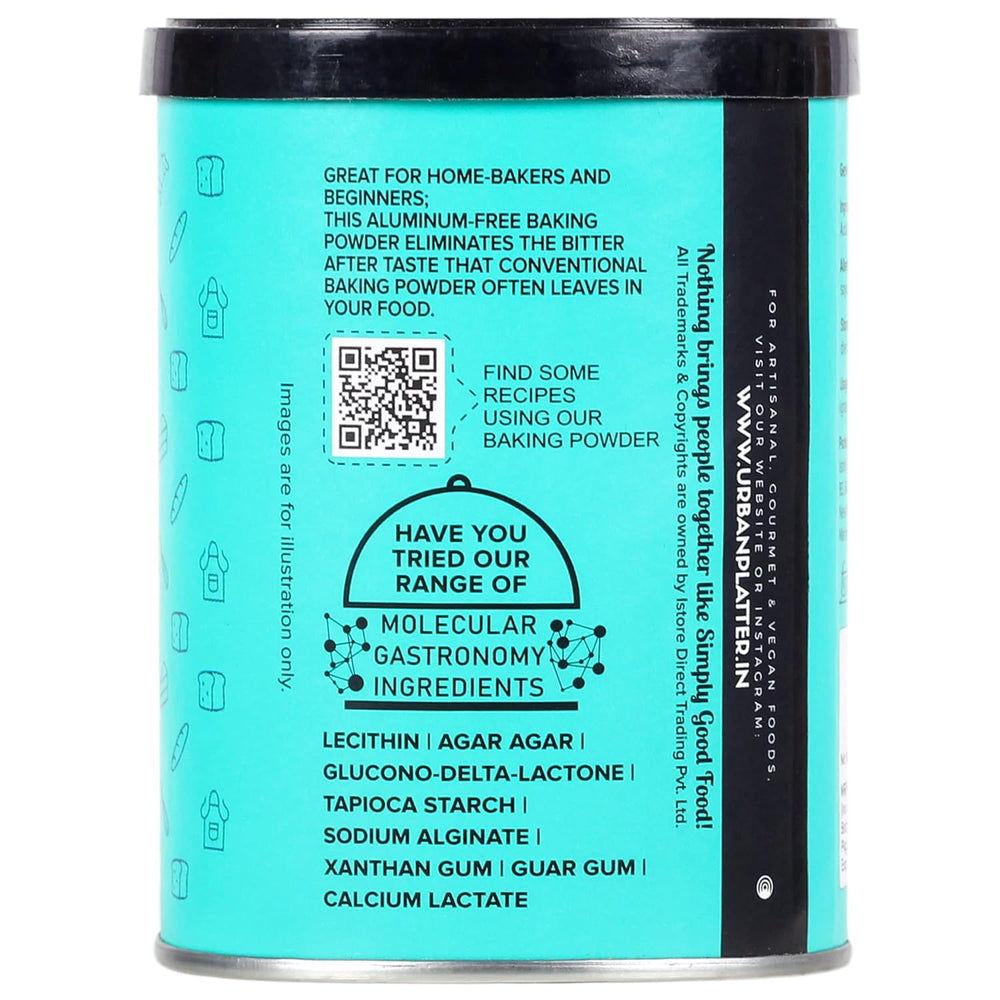 URBAN PLATTER ALUMINIUM FREE BAKING POWDER 250GM - SuperMarcheStore