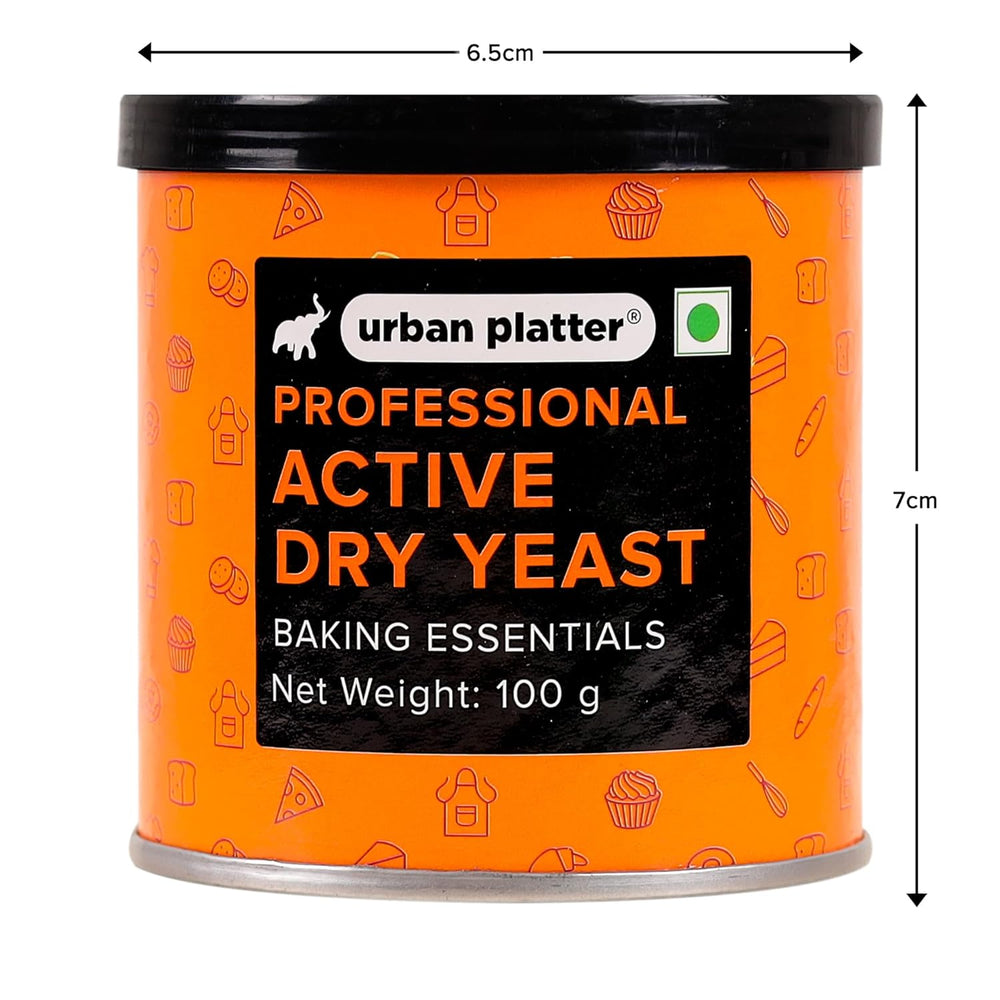 URBAN PLATTER BAKERS ACTIVE DRY YEAST 100GM - SuperMarcheStore
