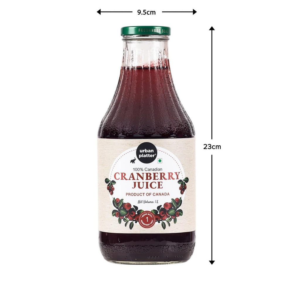 URBAN PLATTER CANADIAN CRANBERRY JUICE 1 L - SuperMarcheStore