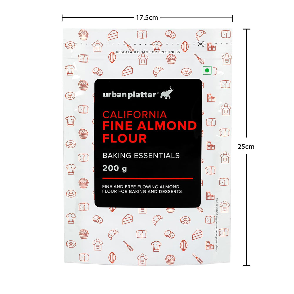 URBAN PLATTER FINE CALIFORNIA ALMOND FLOWERS 200GM - SuperMarcheStore