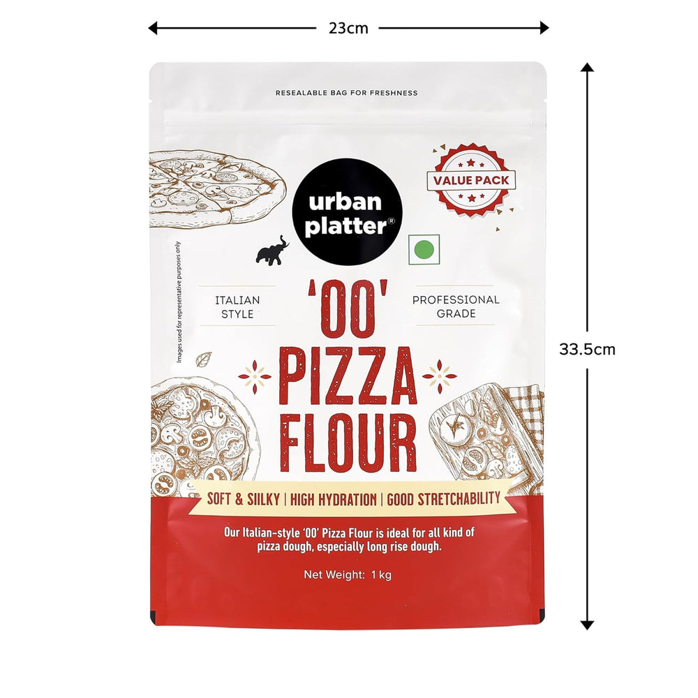 URBAN PLATTER ITALIAN STYLE `00` PIZZA FLOUR 1KG - SuperMarcheStore