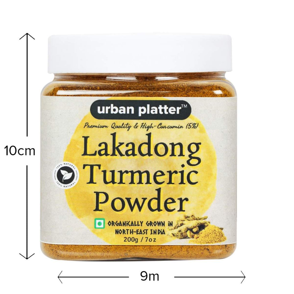 URBAN PLATTER LAKADONG TURMERIC POWDER 200 GM - SuperMarcheStore