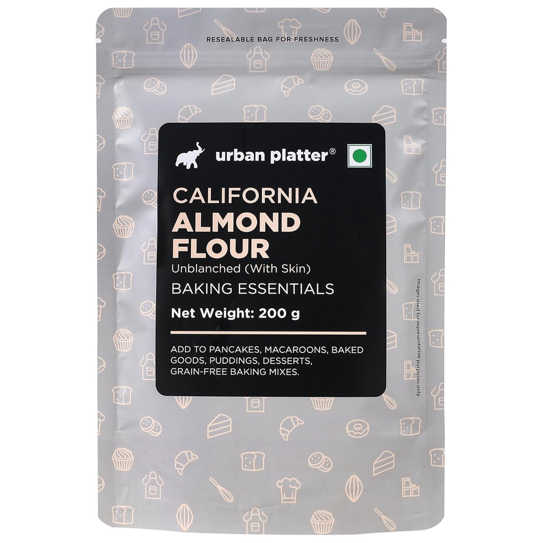 URBAN PLATTER NATURAL ALMOND FLOUR 200GM - SuperMarcheStore