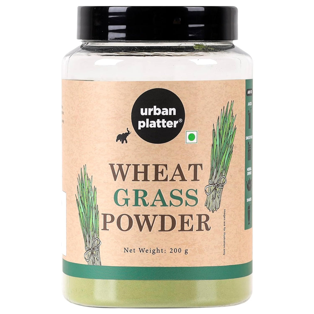 URBAN PLATTER ORGANIC WHEAT GRASS POWDER 200 GM - SuperMarcheStore