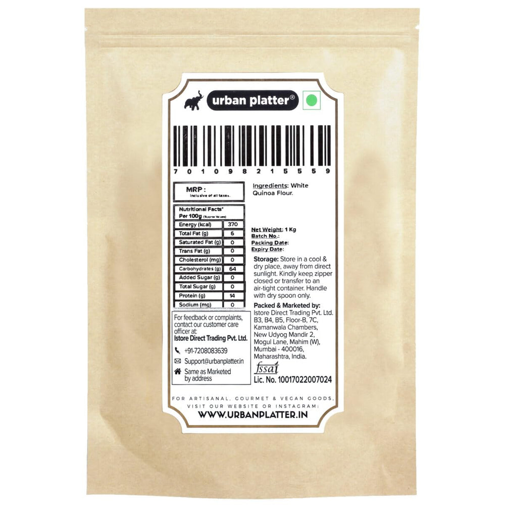 URBAN PLATTER QUINOA FLOUR 1KG - SuperMarcheStore