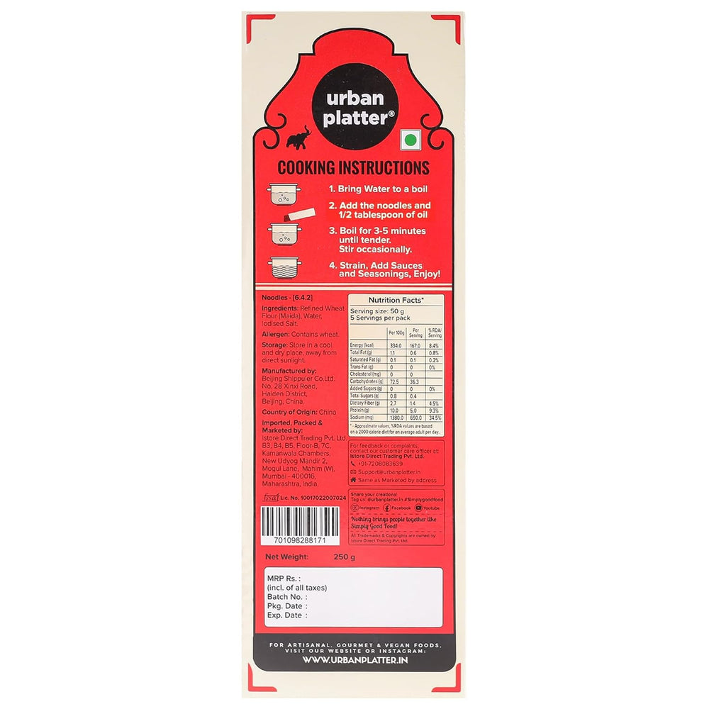URBAN PLATTER RAMAN NOODLES 250 GM - SuperMarcheStore