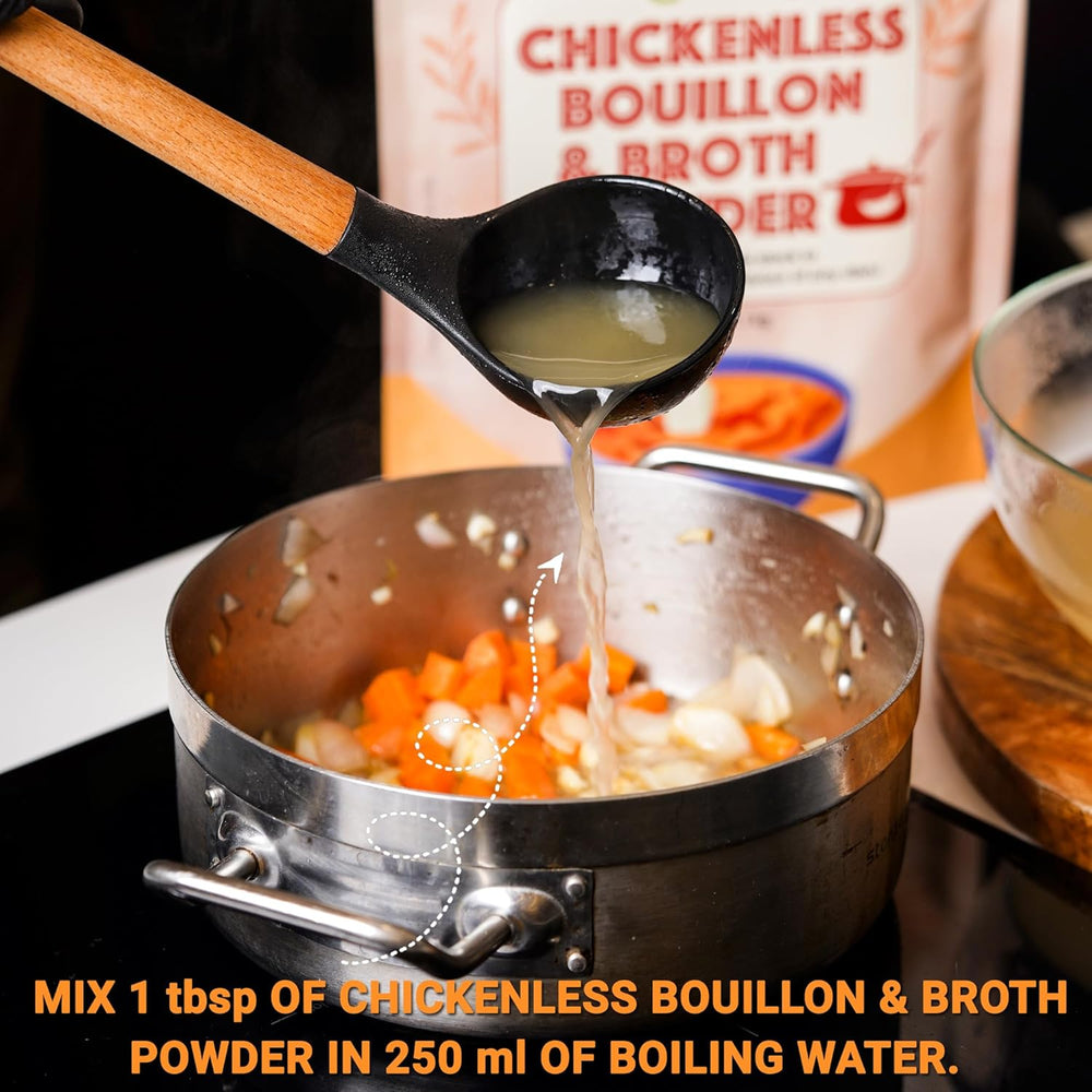 URBAN PLATTER VEGAN CHICKEN BOUILLON & BROTH POWDER 200G - SuperMarcheStore
