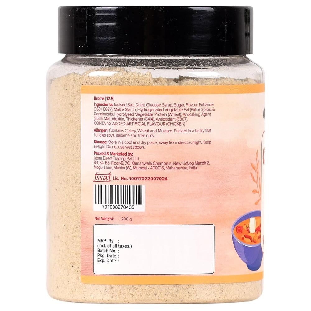 URBAN PLATTER VEGAN CHICKEN BOUILLON & BROTH POWDER 200G - SuperMarcheStore
