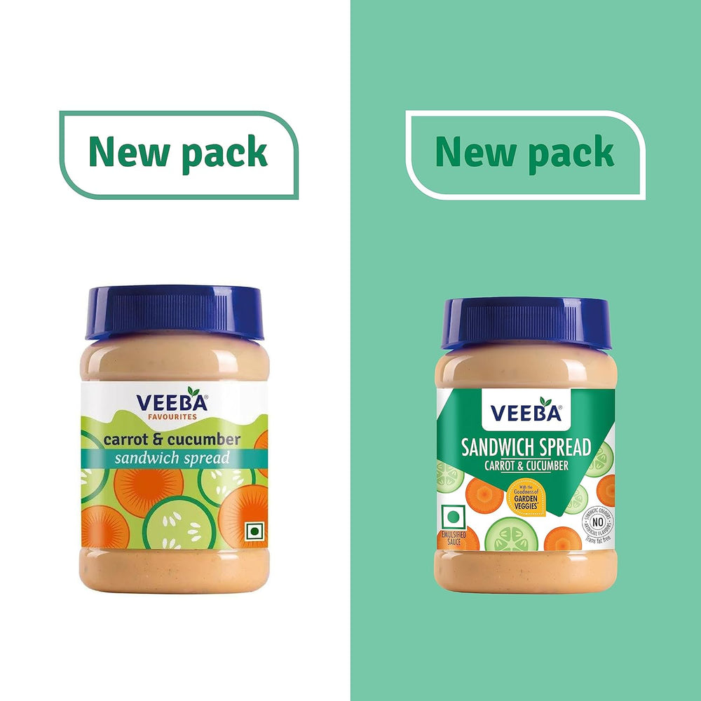 VEEBA CARROT & CUCUMBER SPREAD 250GM - SuperMarcheStore