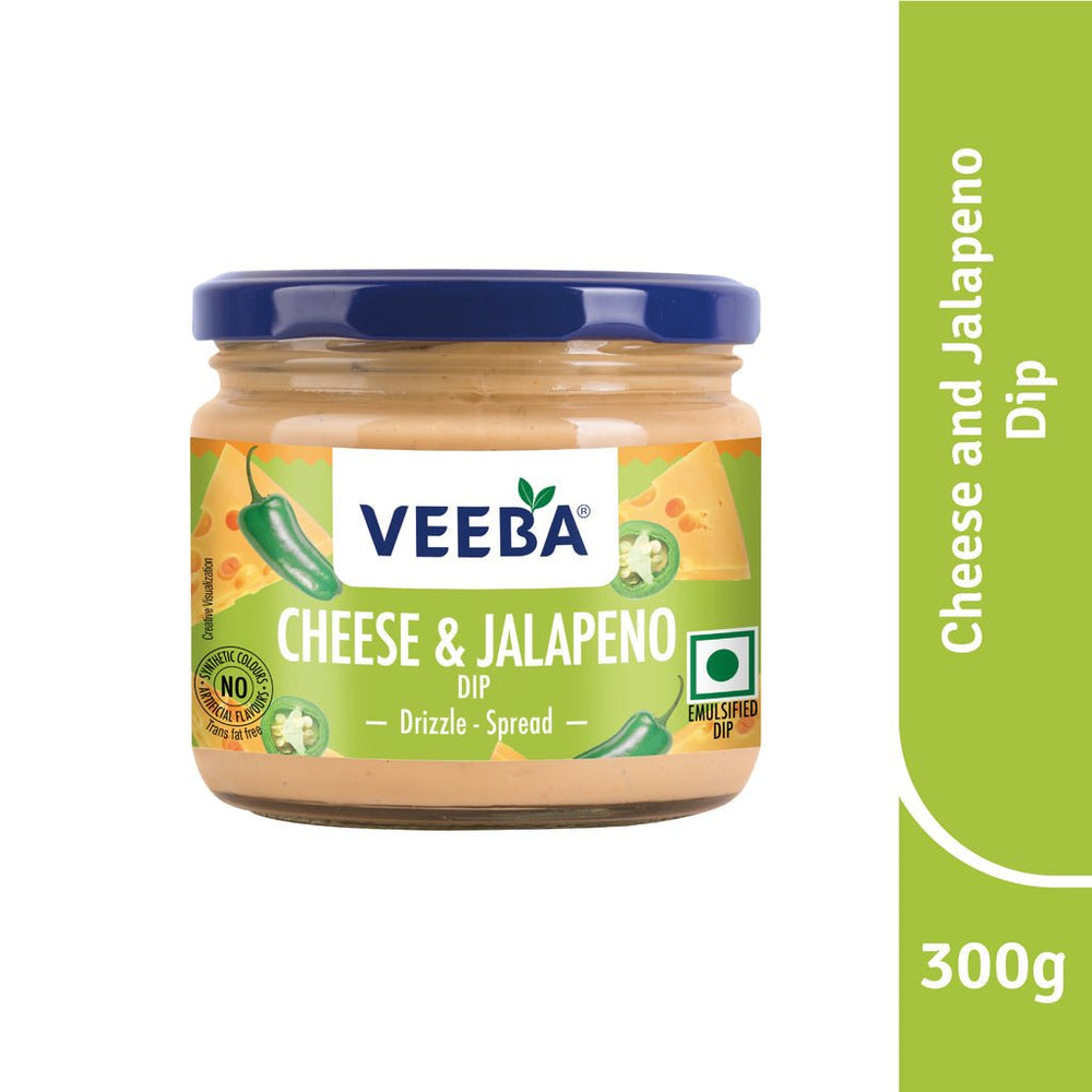 VEEBA CHEESE & JALAPENO 300GM - SuperMarcheStore