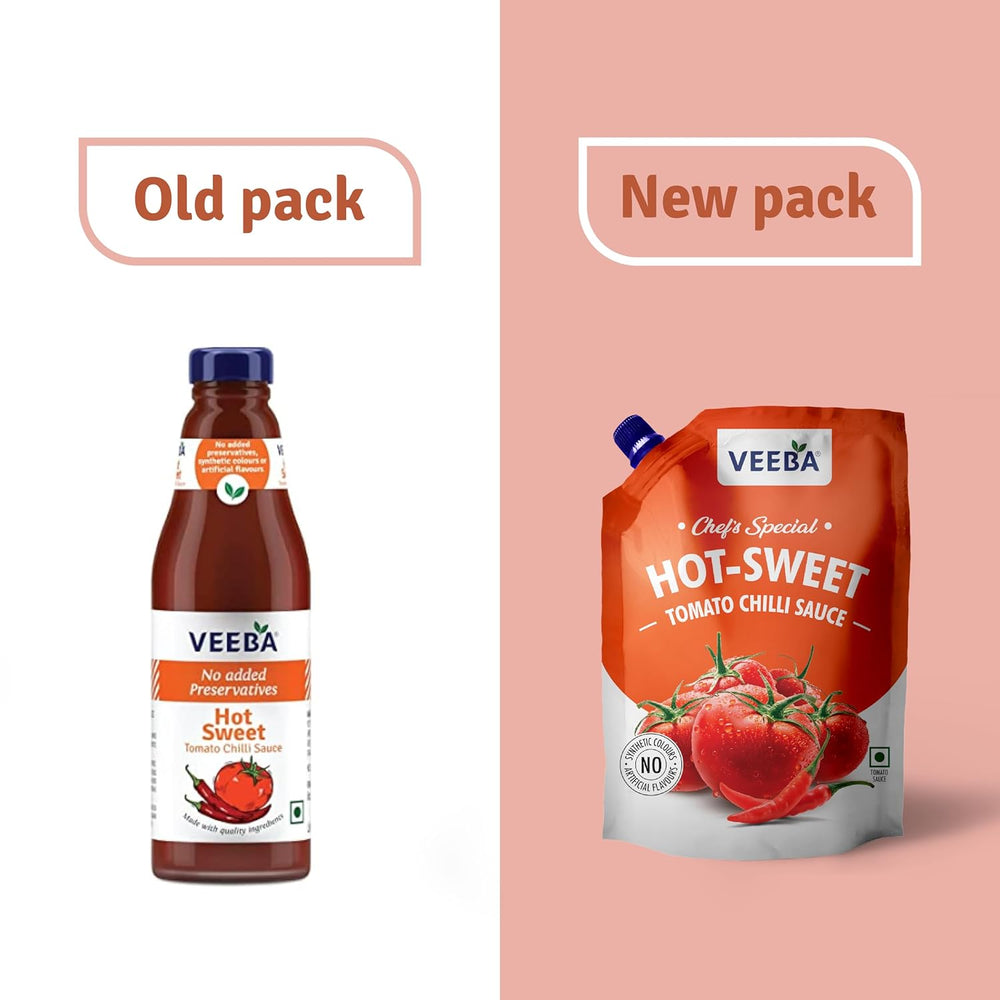 VEEBA CHEFS SPECIAL HOT SWEET TOMATO CHILLI SAUCE 450 GM - SuperMarcheStore