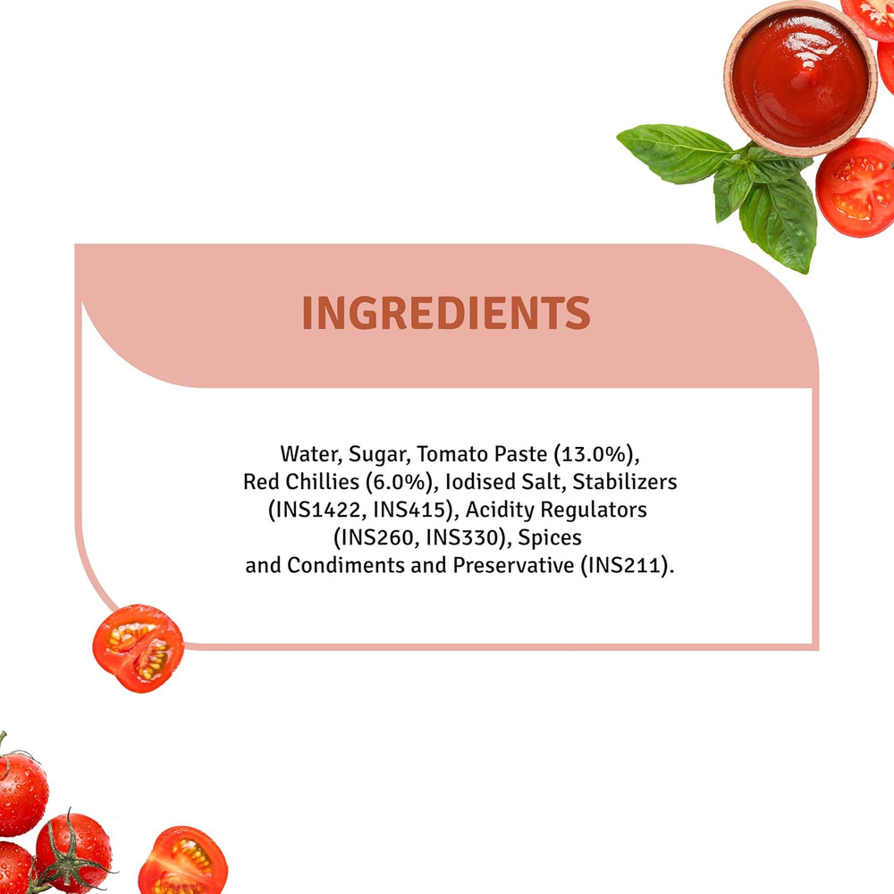 VEEBA CHEFS SPECIAL HOT SWEET TOMATO CHILLI SAUCE 450 GM - SuperMarcheStore
