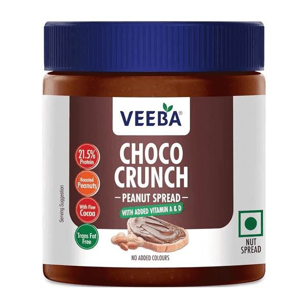 VEEBA CHOCO PEANUT SPREAD 340GM - SuperMarcheStore