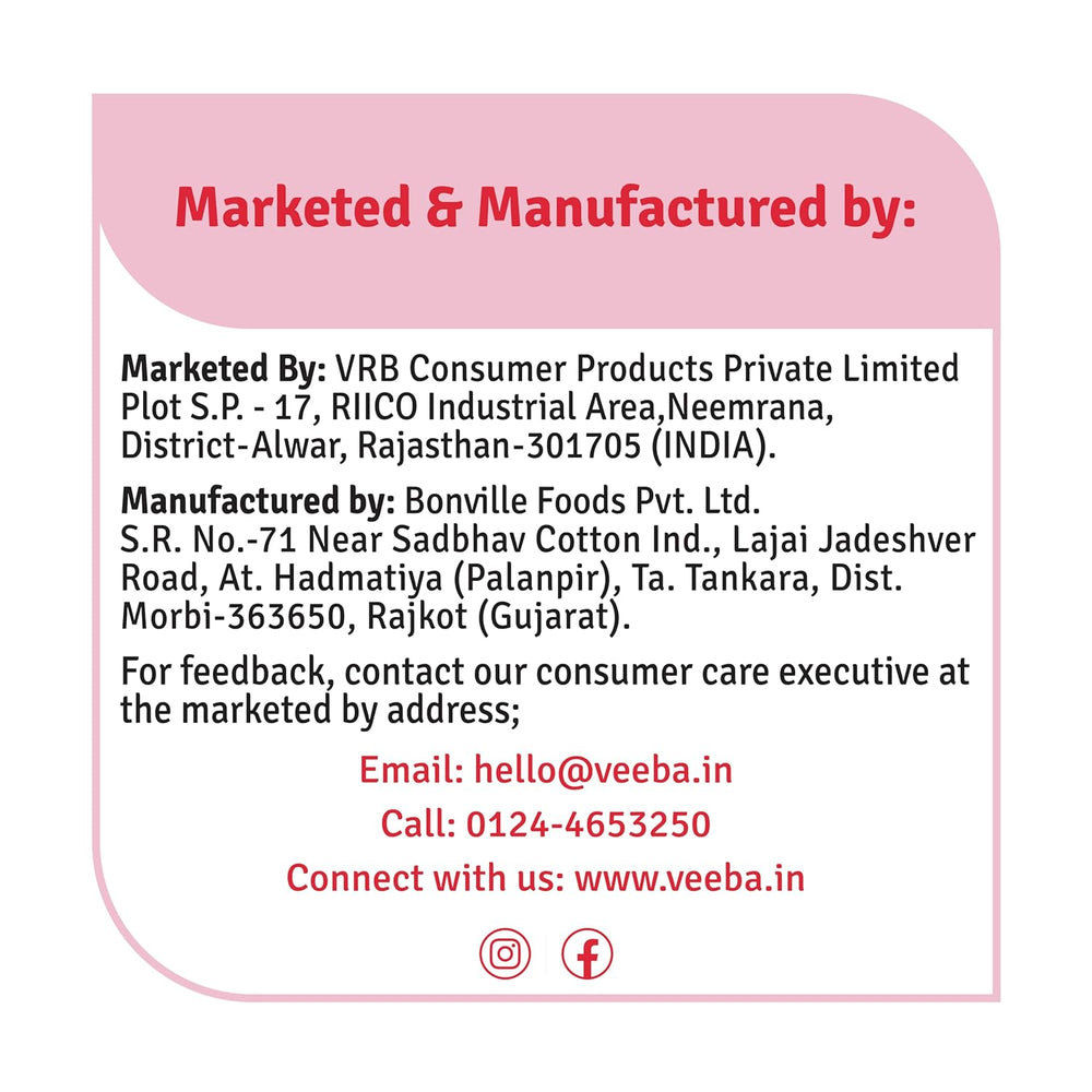 VEEBA PEANUT BUTTER CREAMY 1KG - SuperMarcheStore