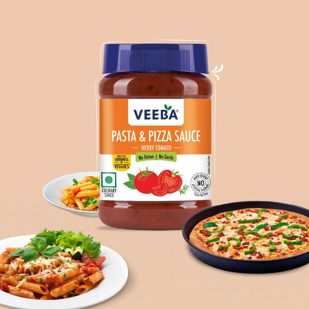 VEEBA PIZZA & PASTA NO ONION NO GARLIC 310GM - SuperMarcheStore