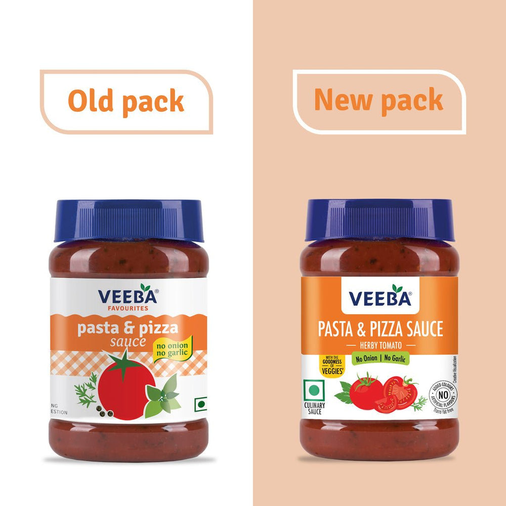 VEEBA PIZZA & PASTA NO ONION NO GARLIC 310GM - SuperMarcheStore