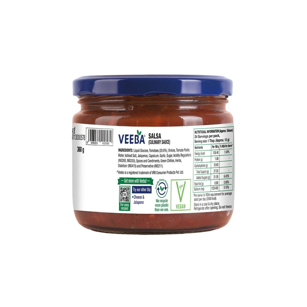 VEEBA SALSA SAUCE 360GM - SuperMarcheStore