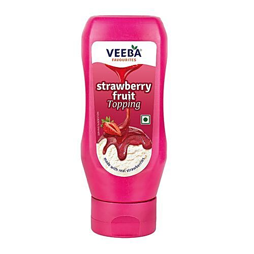 VEEBA STRAWBERRY FRUIT TOPPING 380G - SuperMarcheStore