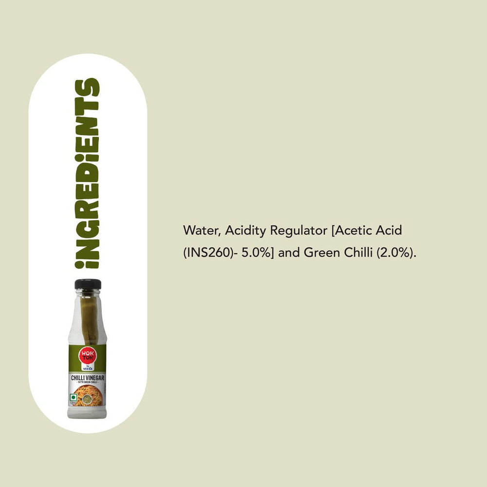 VEEBA WOK TOK CHILLI VINEGAR 175 ML - SuperMarcheStore