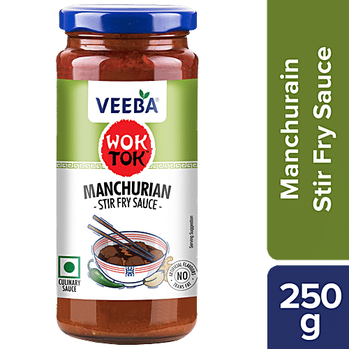 VEEBA WOK TOK MANCHURIAN STIR FRY SAUCE 250 GM - SuperMarcheStore