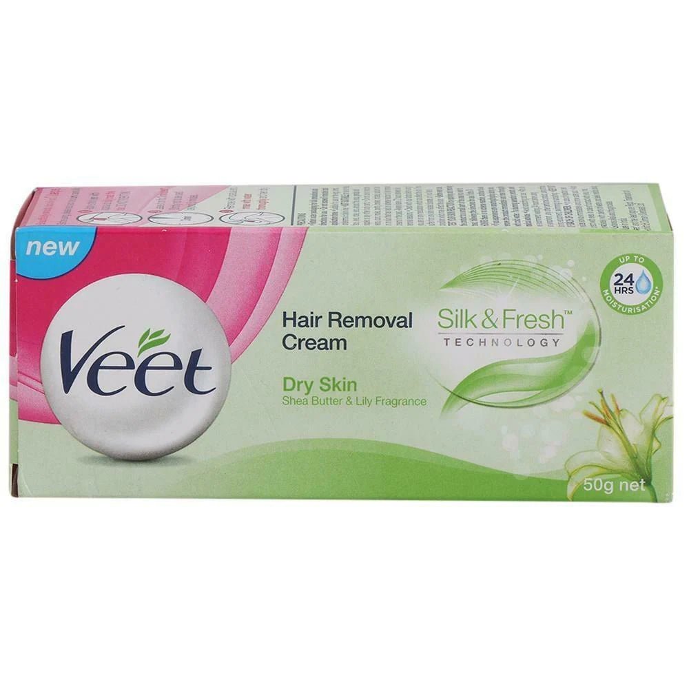VEET HAIR REMOVAL CREAM DRY SKIN 50 GM - SuperMarcheStore