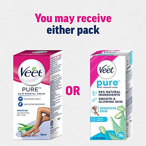 VEET HAIR REMOVAL CREAM SENSITIVE SKIN 50 GM - SuperMarcheStore