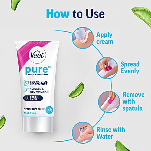 VEET HAIR REMOVAL CREAM SENSITIVE SKIN 50 GM - SuperMarcheStore