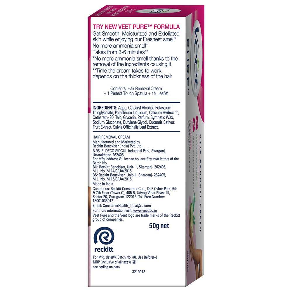 VEET HARI REMOVAL CREAM NORMAL SKIN 50 GM - SuperMarcheStore