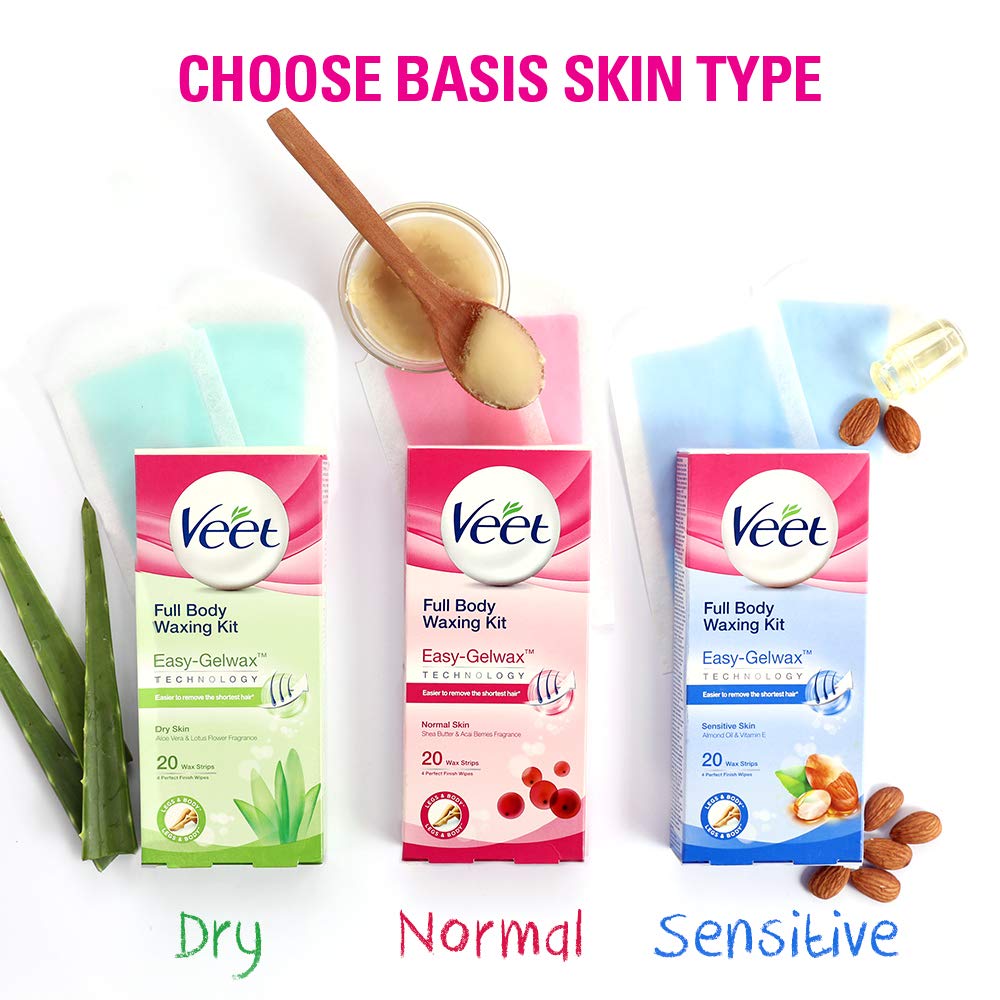 VEET READ TO USE WAX STRIPS NORMAL SKIN 20N - SuperMarcheStore